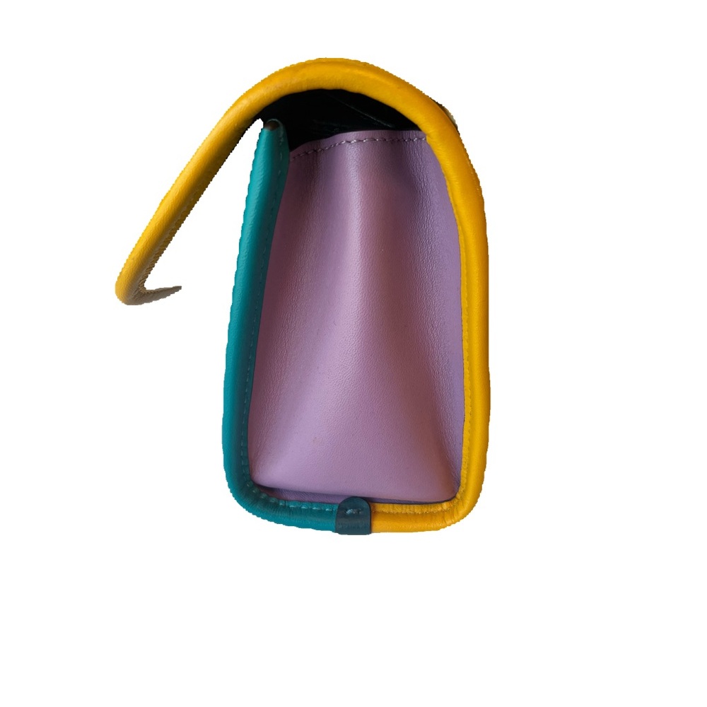 Coach Signature Colorblock Small Top Handle Bag in Multicolor. - Picture 4 of 14